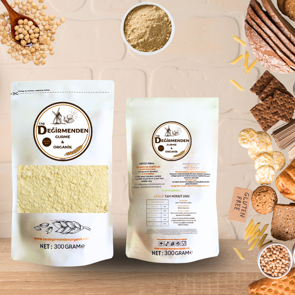 Atalık Nohut Unu (Gluten İçermez) - 300 Gram