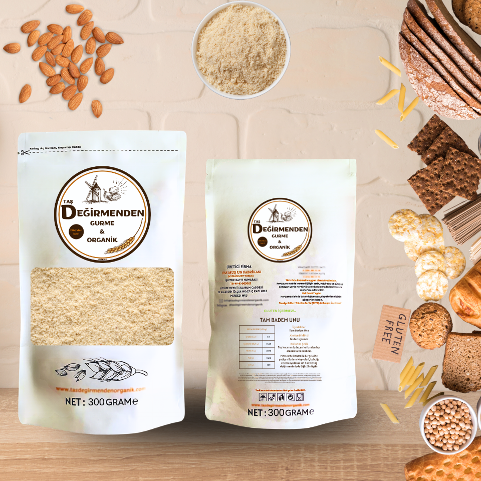 Badem Unu Gluten Içermez - 300 Gram