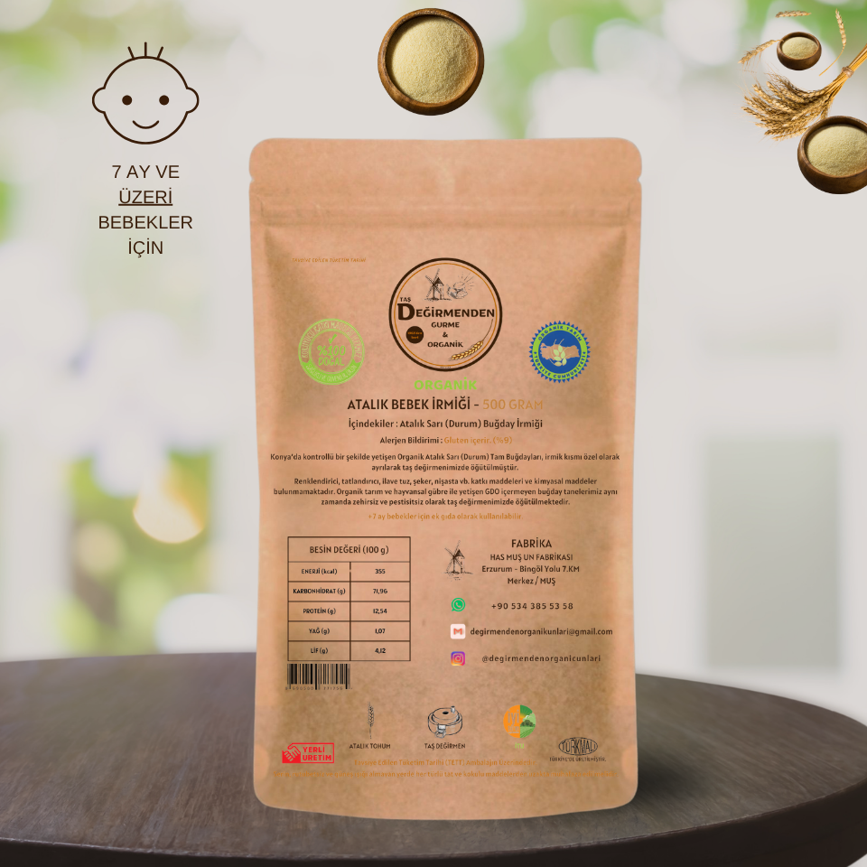 Atalık Bebek İrmiği - 500 Gram