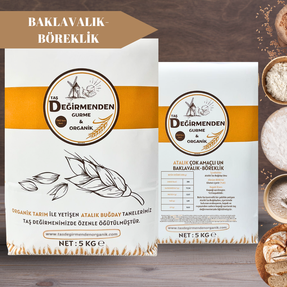 Atalık Çok Amaçlı Un - Baklavalık-Böreklik - 5 Kilo