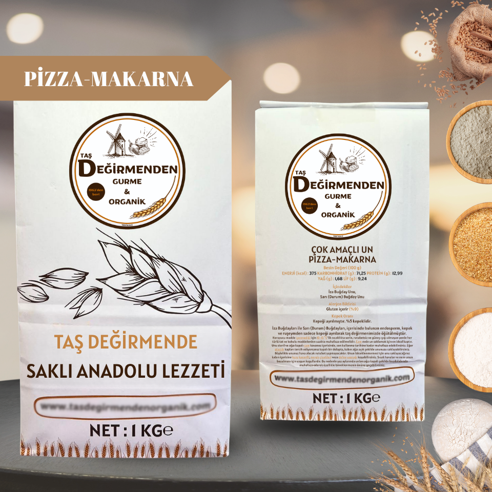Çok Amaçlı Un - Pizza - Makarna - 1 Kilo