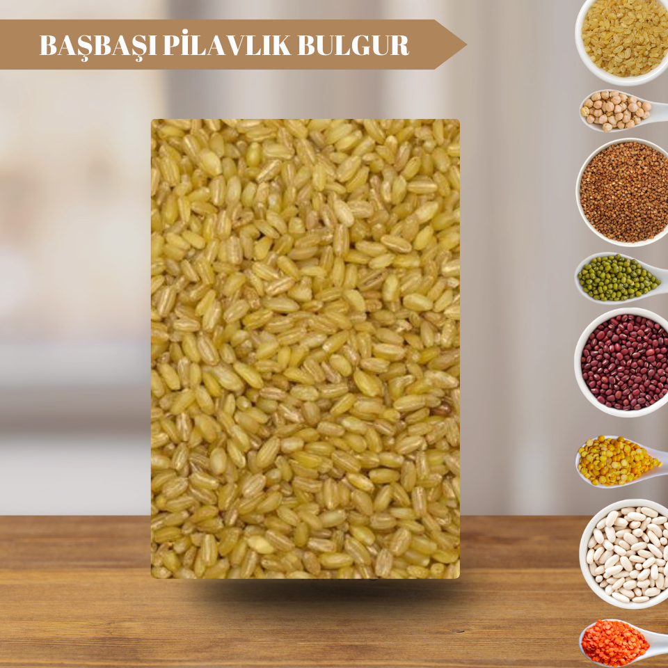 Organik Atalık Başbaşı Pilavlık Bulgur - 1 Kilo