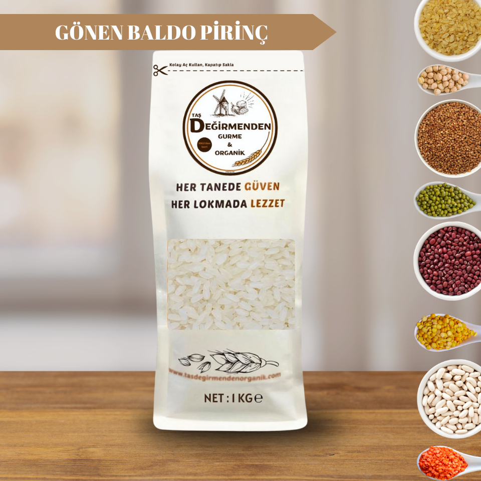 Atalık Gönen Baldo Pirinç - 1 Kilo