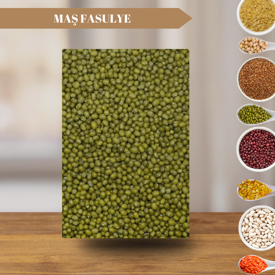 Organik Atalık Maş Fasulye - 1 Kilo