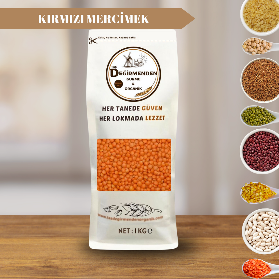 Atalık Kırmızı Mercimek - 1 Kilo