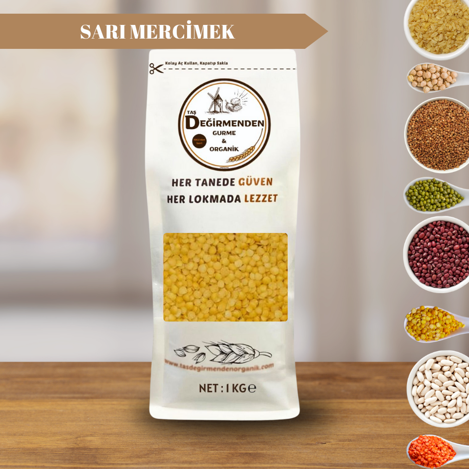 Sarı Mercimek - 1 Kilo