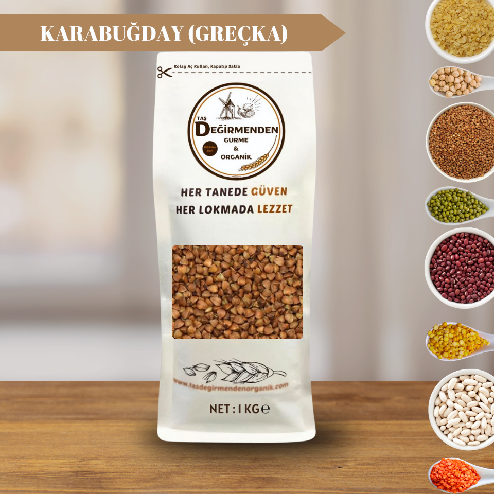 Organik Atalık Karabuğday (Greçka) - 1 Kilo