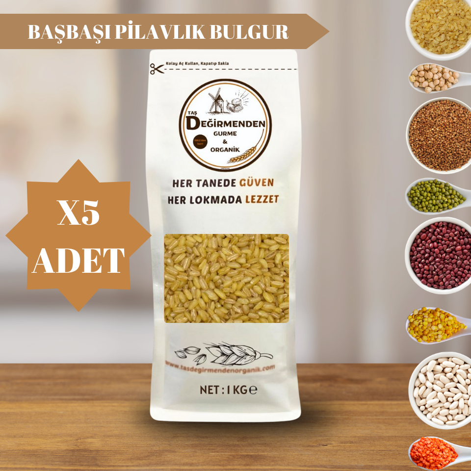 Atalık Başbaşı Pilavlık Bulgur - 5 Kilo