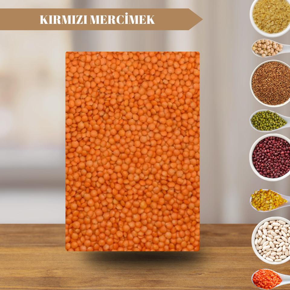 Atalık Kırmızı Mercimek - 5 Kilo