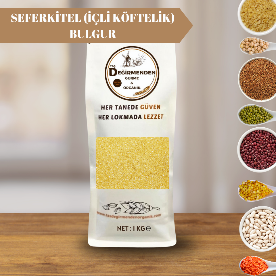 Atalık Seferkitel (İçli Köftelik) Bulgur - 1 Kilo