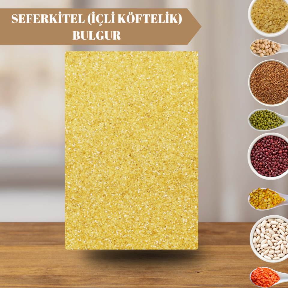Seferkitel (İçli Köftelik) Bulgur - 5 Kilo